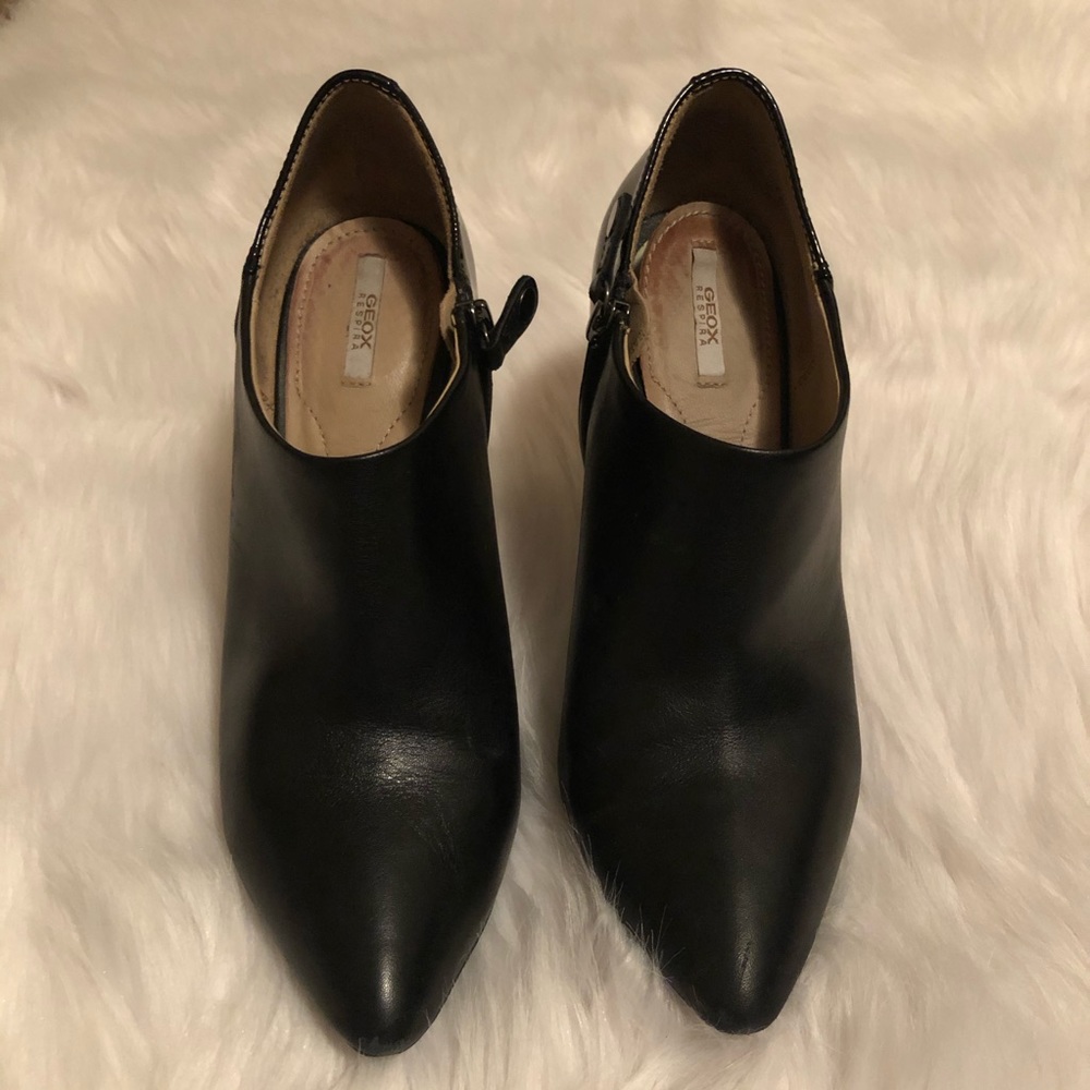Black Geox Ankle Boots